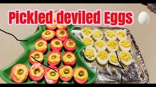 How to make Pickled Deviled Eggs right in time for the holidays