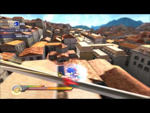 Sonic Unleashed PS3 HDMI 60FPS Test