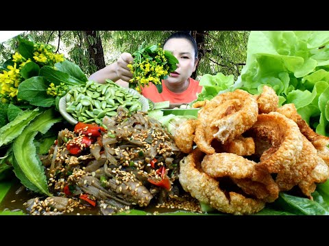 ซุปหน่อไม้หอมใบขิงงาคั่วเเคปหมูติดมันเเกล้มเม็ดกระถินผักสดเต็มถาด|ส้มซ่าพาเเซ่บ 3 ธันวาคม ค.ศ. 2024