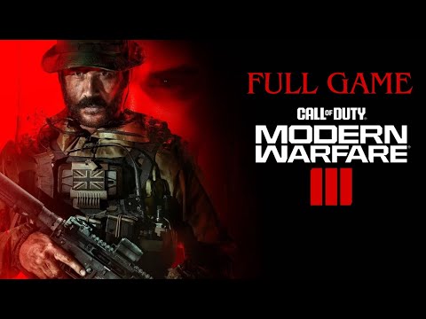 CALL OF DUTY MODERN WAREFARE 3 Campaign - Full Game Walkthrough (PS5) No Commentary