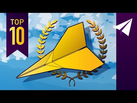 TOP 10 Paper Airplanes of 2018! Paper Airplane Flight Test Compilation of the BEST Planes This Year