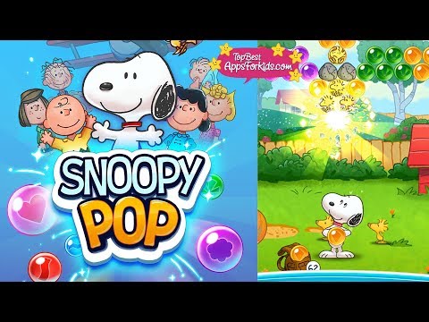 Snoopy Pop 😍 Free Snoopy Bubble Shooting Game App - Android, iPad, iPhone