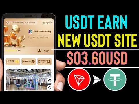 online income site, USDT EarnNew USDT Earning Platform, New Shopping Mall App