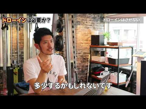 トレーニング中のドローインは必要か！？実はいらない？ドローインさせる目的とは！？