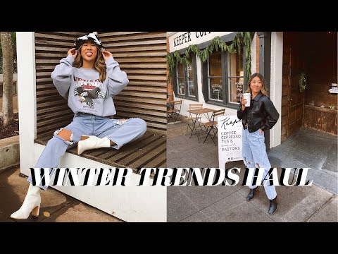 BOOHOO AND ZARA HAUL | Winter Trends + Casual Outfits