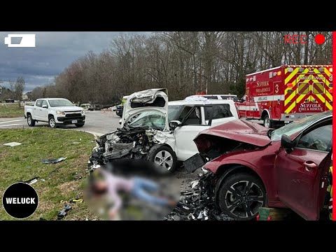 30 Tragic Moments Of Insane Car Crashes Compilation Got Instant Karma | Idiots In Cars!