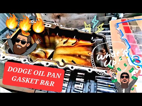 2007 Dodge Charger 2.7 Oil Pan Gasket Replacement