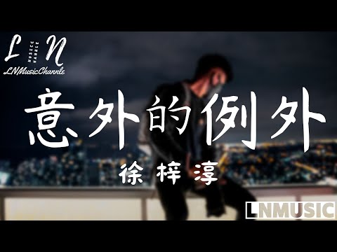 徐梓淳 - 意外的例外『是你先說愛 你又先不愛 等故事展開又離開，像一個陷阱 明擺著看我往裡栽』。【動態歌詞】高音質Lyrics