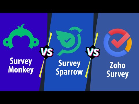 SurveyMonkey vs SurveySparrow vs Zoho Survey: Which one is the best for you?