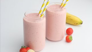 Copycat McDonald's Strawberry Banana Smoothie Recipe