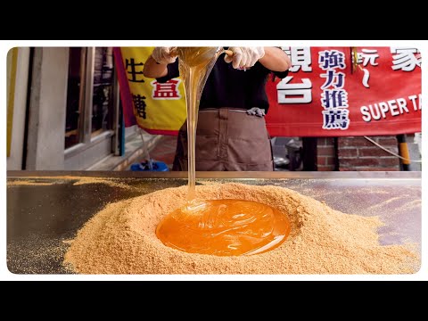 Soft Peanut Candy Making / Asian Street Food