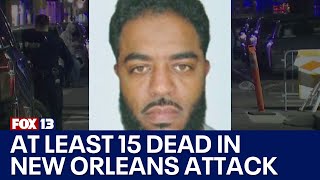 At least 15 dead after man drives into New Orleans crowd | FOX 13 Seattle