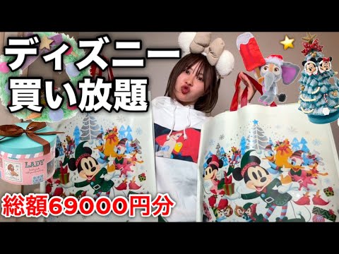 【大豪遊】ディズニーストアでクリスマスグッズ買い放題したらハメ外しすぎたけど素敵な気持ちになった！！！