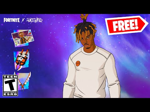 NEW FORTNITE *JUICE WRLD* UPDATE OUT! (FREE SKIN)