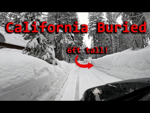 ATMOSPHERIC RIVER BURYING CALIFORNIA MOUNTAIN TOWNS - What is it???