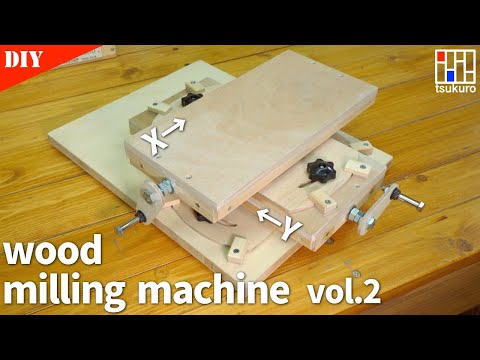 I want to make a wood milling machine! vol.2 Improved version of XY axis slide