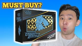 WORTH IT?!*POKEMON CENTER EXCLUSIVE Crown Zenith ETB Opening!