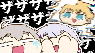 【手描き】水をこぼしてバリバリになるえびお【にじさんじ / 英吸不滅】