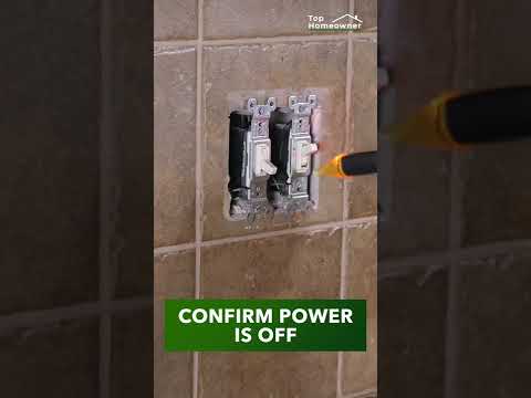 How to Replace a Light Switch in Less Than Five Minutes #shorts