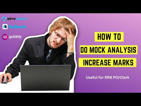 RRB PO/Clerk | How to do Analysis of Attempted Mock || Increase your Marks Now. 🔥💯