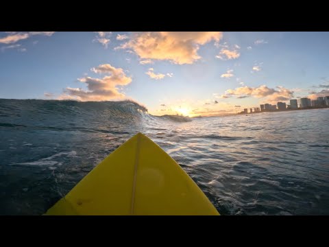 EVENING GLASS | SURFING HAWAII