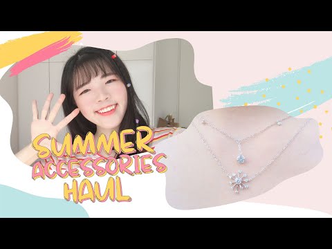 SUMMER ACCESSORIES HAUL + JEULIA DISCOUNT CODE