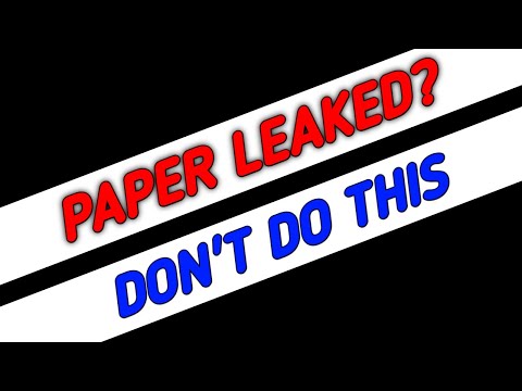 PAPER LEAKED? DON'T DO THIS | CMA STUDENTS | CMA EXAM JUNE 2022 | CMA INTER | CMA FINAL