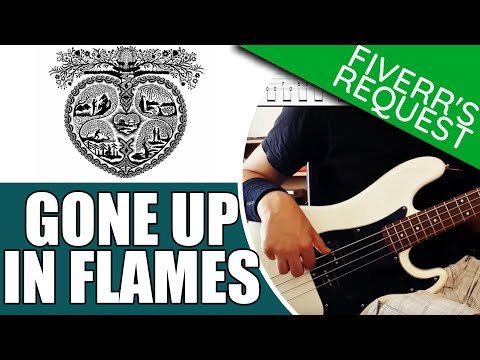 Gone Up in Flames - Morning Runner | Bass cover with tabs #118