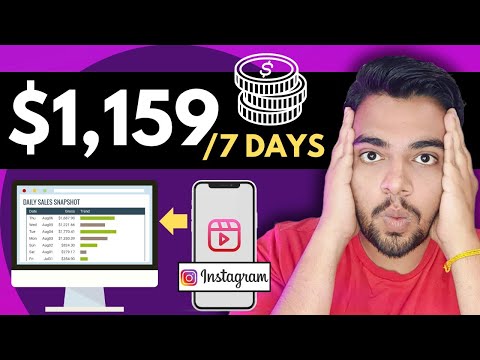 Instagram Reels! | Made $1,159/7 Days Using Affiliate Marketing | In Hindi