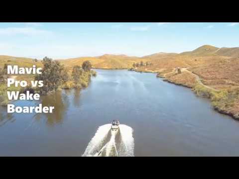 Mavic Pro vs Wake Boarder