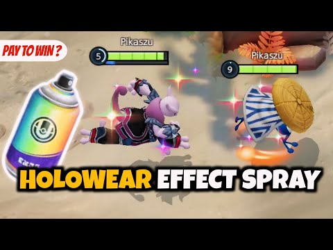 New Item Holowear Effect Spray is Here! - Pokemon Unite