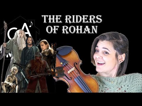 LOTR Riders Of Rohan On Violin | How To Play Tutorial | Beginner Violin