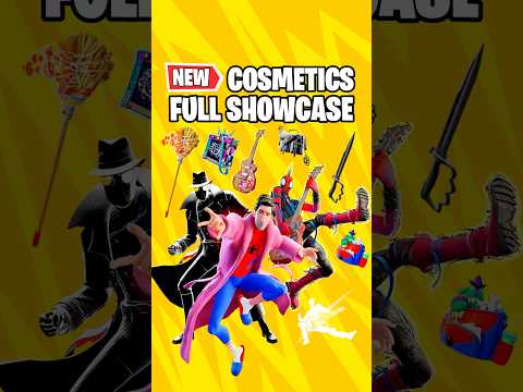 Fortnite x Spider-Verse - New Cosmetics (Full Showcase)