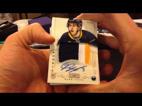 2013-14 Panini National Treasures Hockey Box Break