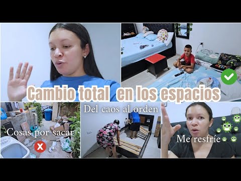 CAMBIO TOTAL EN LOS ESPACIOS ✅️ ACOMODANDO TODO  EN SU LUGAR 🤗 TODO VA TOMANDO FORMA