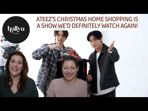 ATEEZ (에이티즈) Christmas Santa Home Shopping Reaction