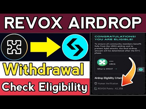 Revox Airdrop claim update | Revox Airdrop update  |  Revox Airdrop check eligibility | Revox update