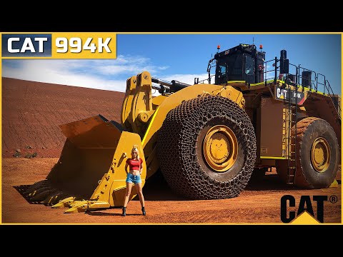 CAT 994K: A True Giant Among Wheel Loaders