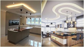 Latest Modular Kitchen False Ceiling Designs For Modern Home Kitchen Ceilings Interior Decor Designs