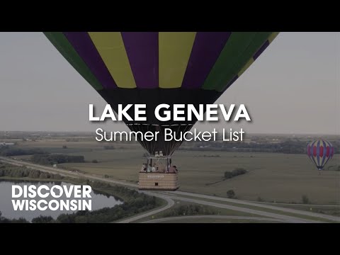 Lake Geneva Summer Bucket List