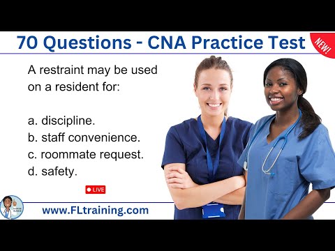 70 Key CNA Practice Questions with Rationales | Ready. Set. Review! 🩺📚