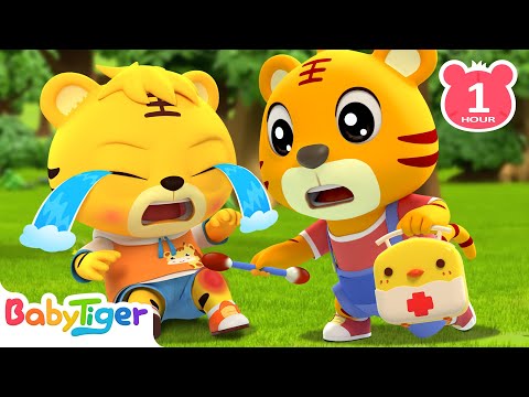 受傷了怎麼辦？ + 更多 | Kids Cartoon |  🎶貝樂虎 | BabyTiger 繁體中文 - 兒歌童謠