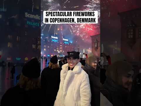 NEW YEAR’S EVE IN COPENHAGEN, DENMARK | SPECTACULAR FIREWORKS & CELEBRATIONS 🎉 #MiniVlog