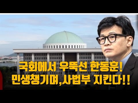 현장)민생 살리고 사법부 지키는 사람들/한동훈은 합니다./ 2024.11.19.[황경구시사파이터]