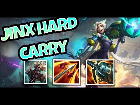 Best Build WITH JINX Season 12 |  ADC Gameplay