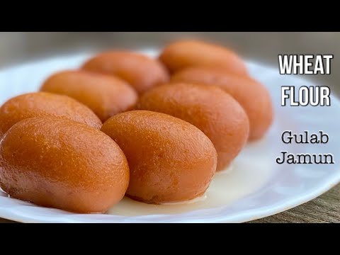 Wheat Flour Gulab Jamun Recipe | No Milk Powder, No Egg | My No Fail Gulab Jamun Recipe