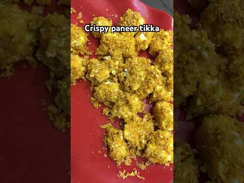 Crispy paneer tikka#paneertikkarecipe#food#foodies#asmrfood#crispypaneer