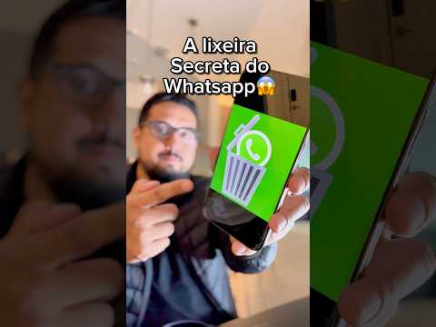 Como achar lixeira secreta do WhatsApp