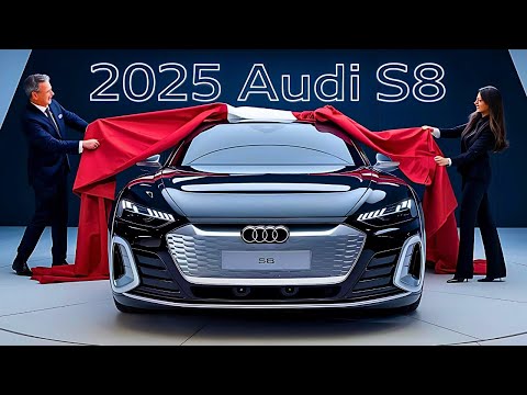 New Audi S8 2025 - Understated Luxury with a 563-Horsepower Punch!