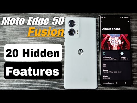 Moto Edge 50 Fusion 20 Hidden Tips & Tricks | Must Watch